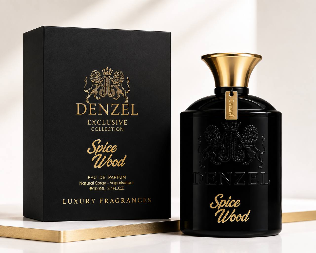 Denzel Spicy Wood Eau de Parfum 100ml Image 3