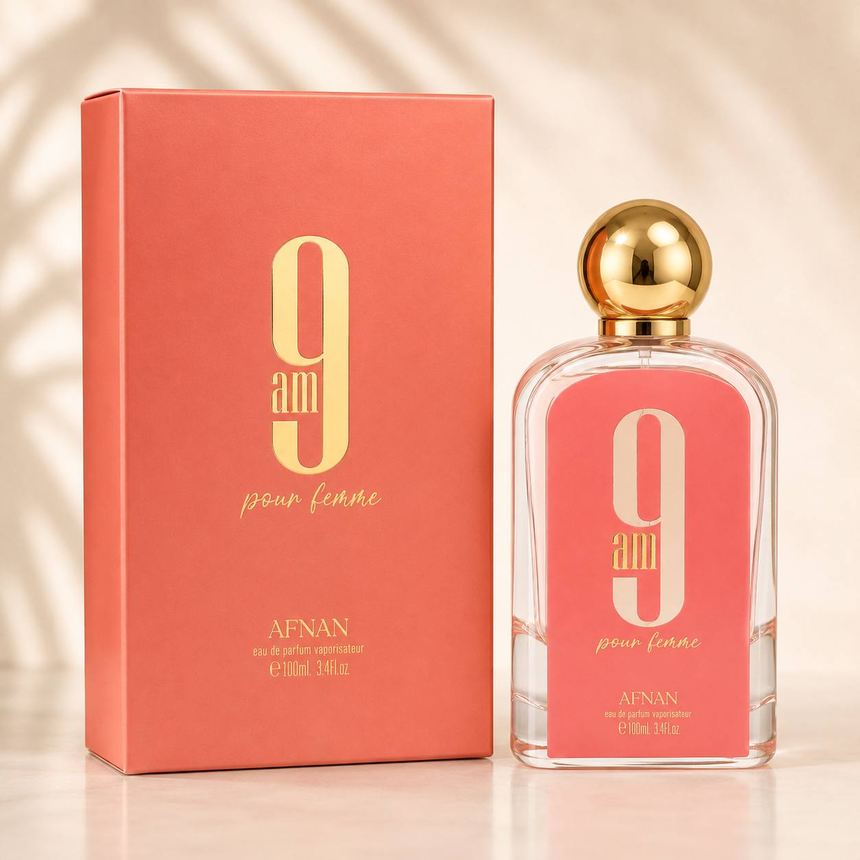 Afnan 9 AM Pour Femme Eau de Parfum 100ml Image 2