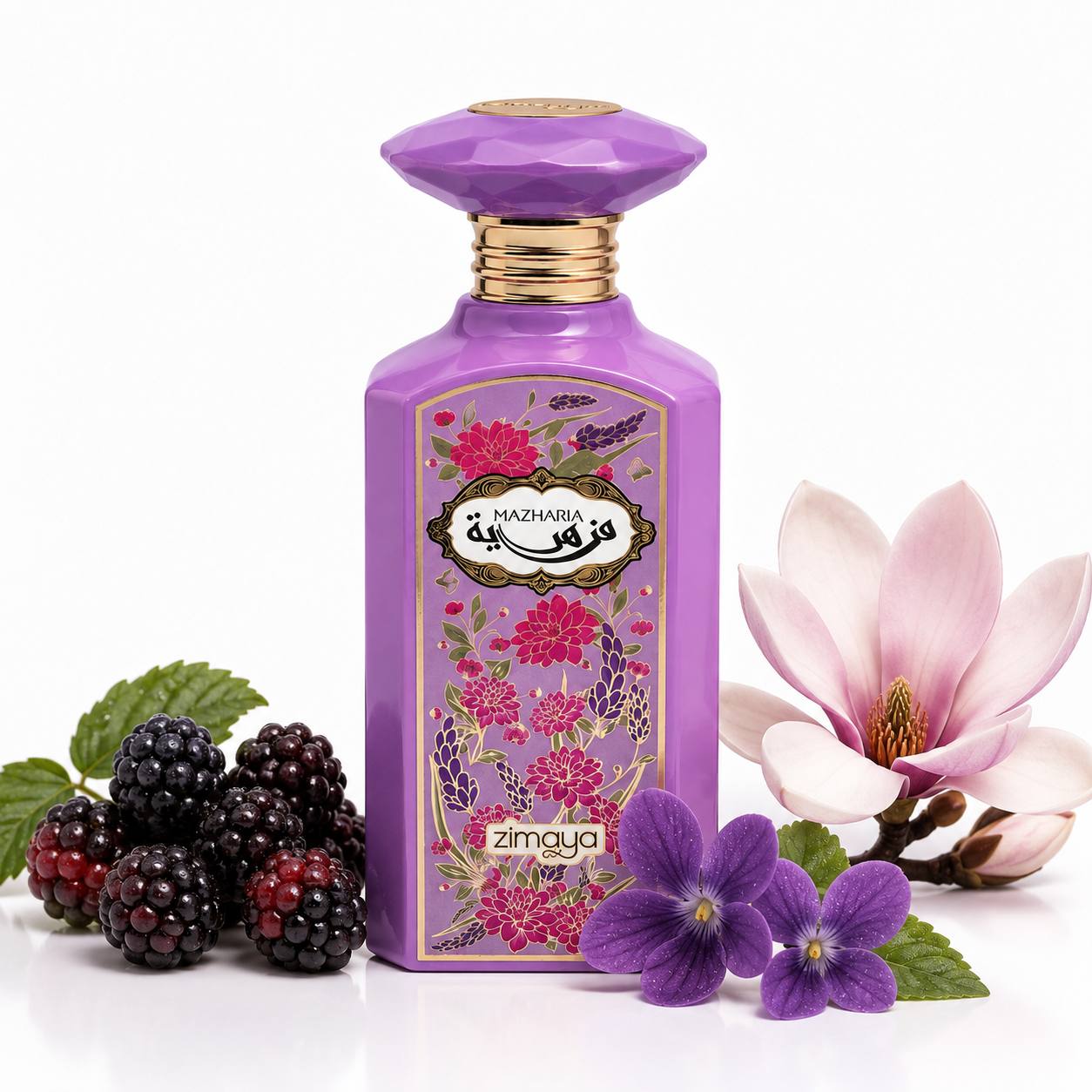 Zimaya Mazharia Purple Eau de Parfum 100ml Image 2